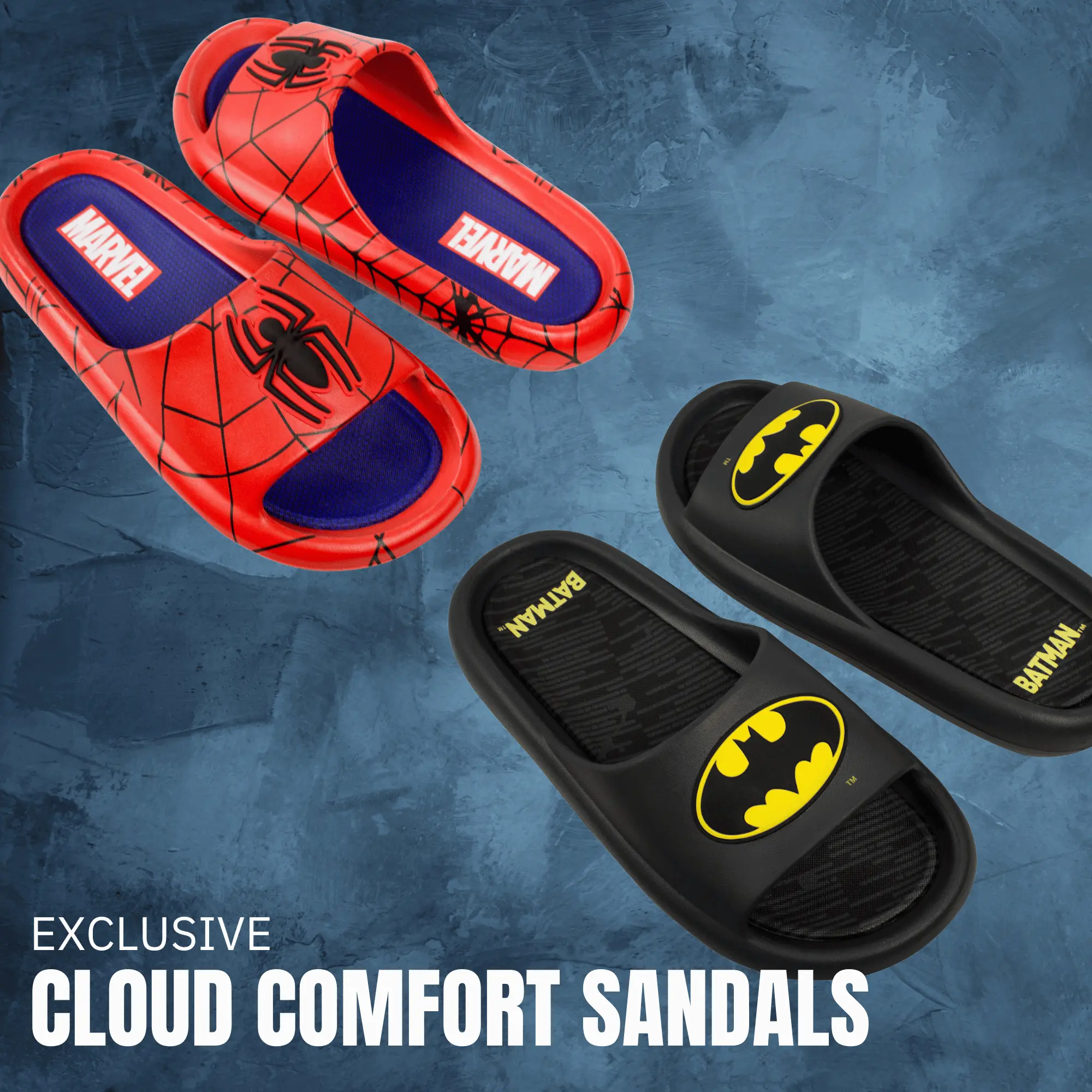 Superhero Cloud Comfort Sandals